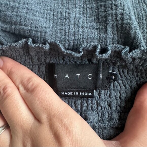 Hatch Maternity | Charcoal "The Beach Pant" | Size 4 - Picture 7 of 12